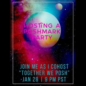 CO-HOSTING THE “TOGETHER WE POSH” PARTY